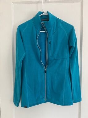 Eastern Mountain Sports Teal Zip-Up Fleece Jacket - Women